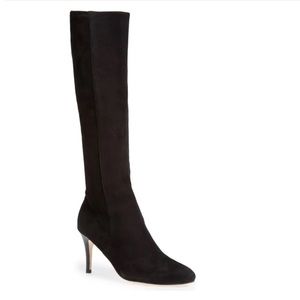 Cole haan Barnard Black Suede Boots, size 6.5